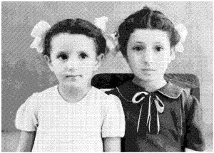 Irene and Franny, 1956