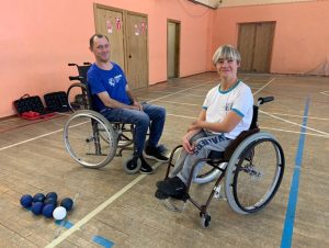 Members of the Minsk Boccia team Photo credit: The Together Plan